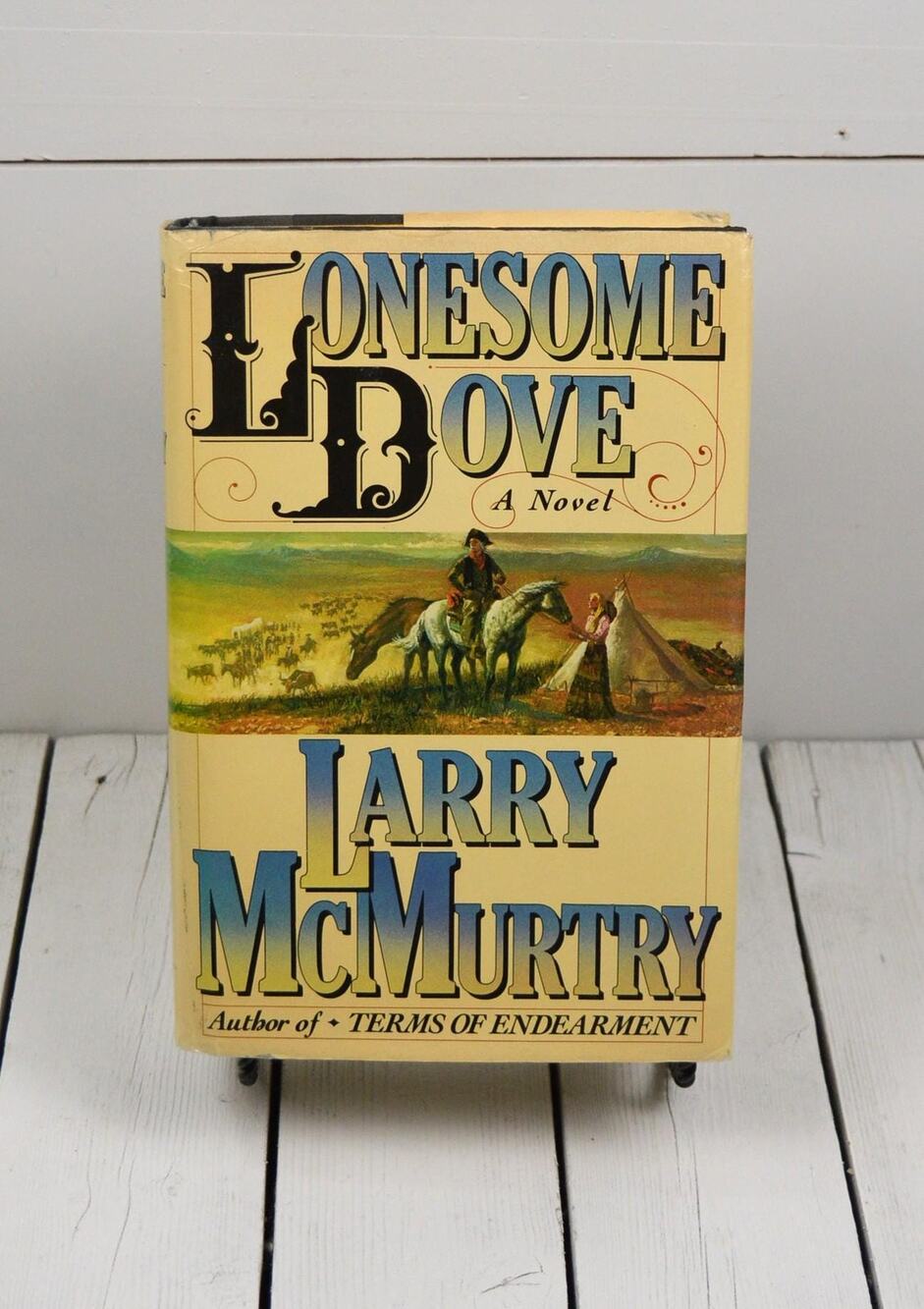 Lonesome Dove by Larry McMurtry, 1st Edition, With Error